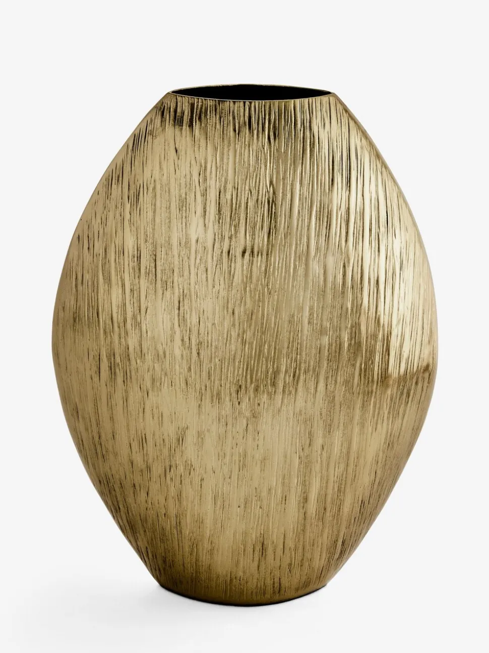 Evie Metal Textured Vase