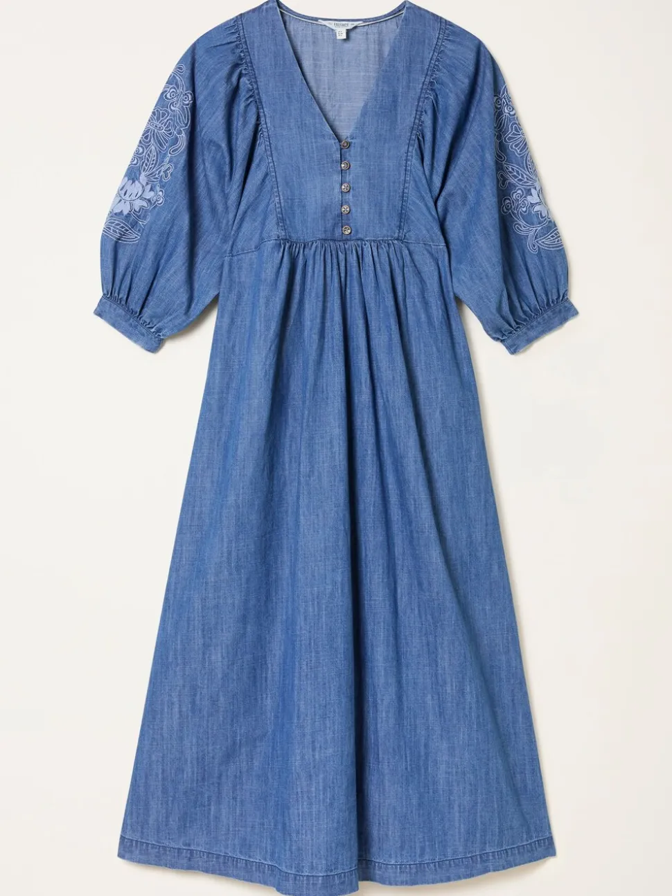 FatFace Denim Midi Dress