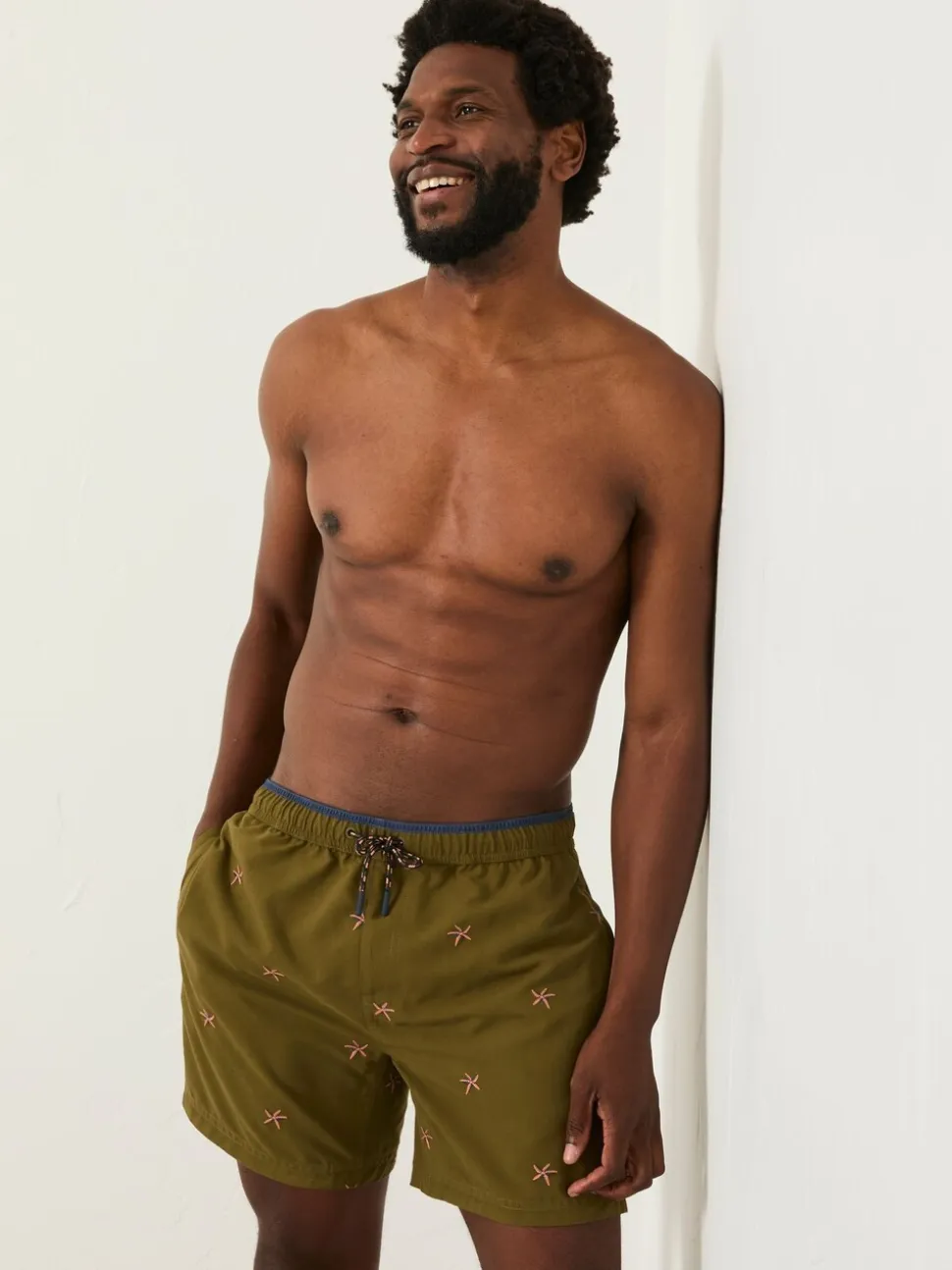 FatFace Embroidered Starfish Swim Shorts