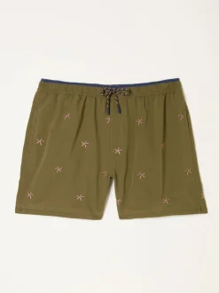 FatFace Embroidered Starfish Swim Shorts