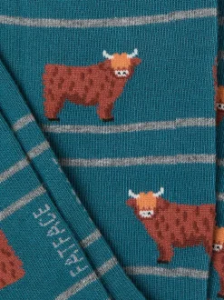 FatFace Highland Cow Socks