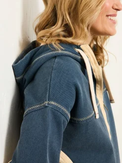 FatFace hoodie met doorlopende rits