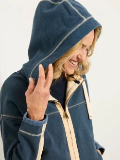 FatFace hoodie met doorlopende rits