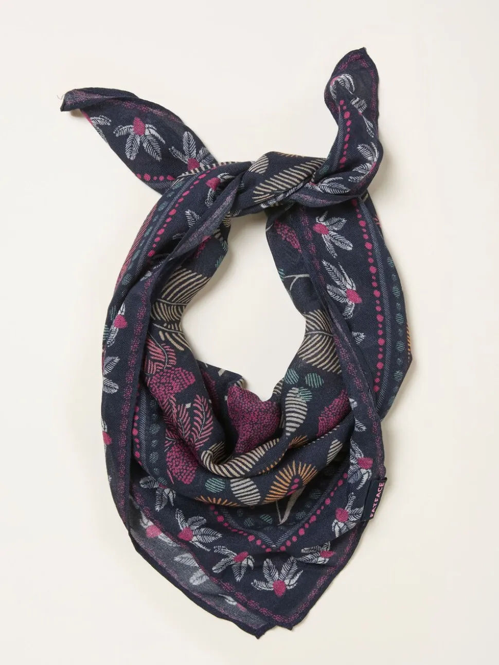 FatFace Leaf Floral Hair Scarf