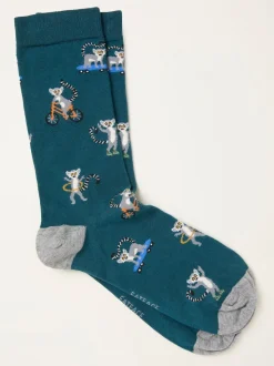 FatFace Lemur Socks
