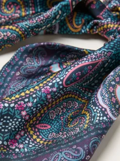 FatFace Mosaic Tie Scrunchie