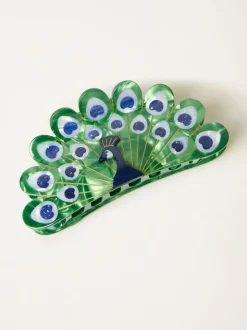 FatFace Peacock Claw Clip