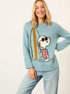 FatFace Snoopy gebreide trui