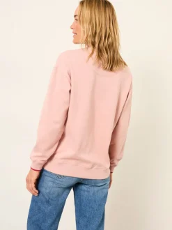 FatFace Upbeet Graphic Crew Sweat