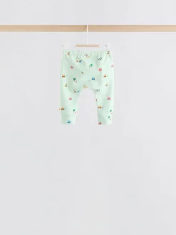 Felgekleurd met boerderijprint - Tops en Leggings 6 -delige babyset (0mnd-3jr)