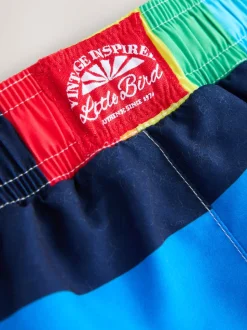 Felgekleurde strepen - Little Bird by Jools Oliver Swimshorts