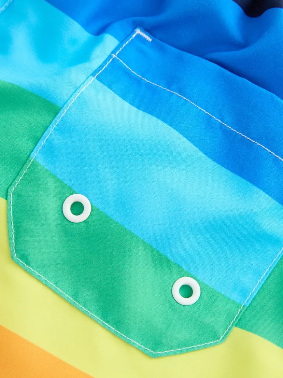 Felgekleurde strepen - Little Bird by Jools Oliver Swimshorts
