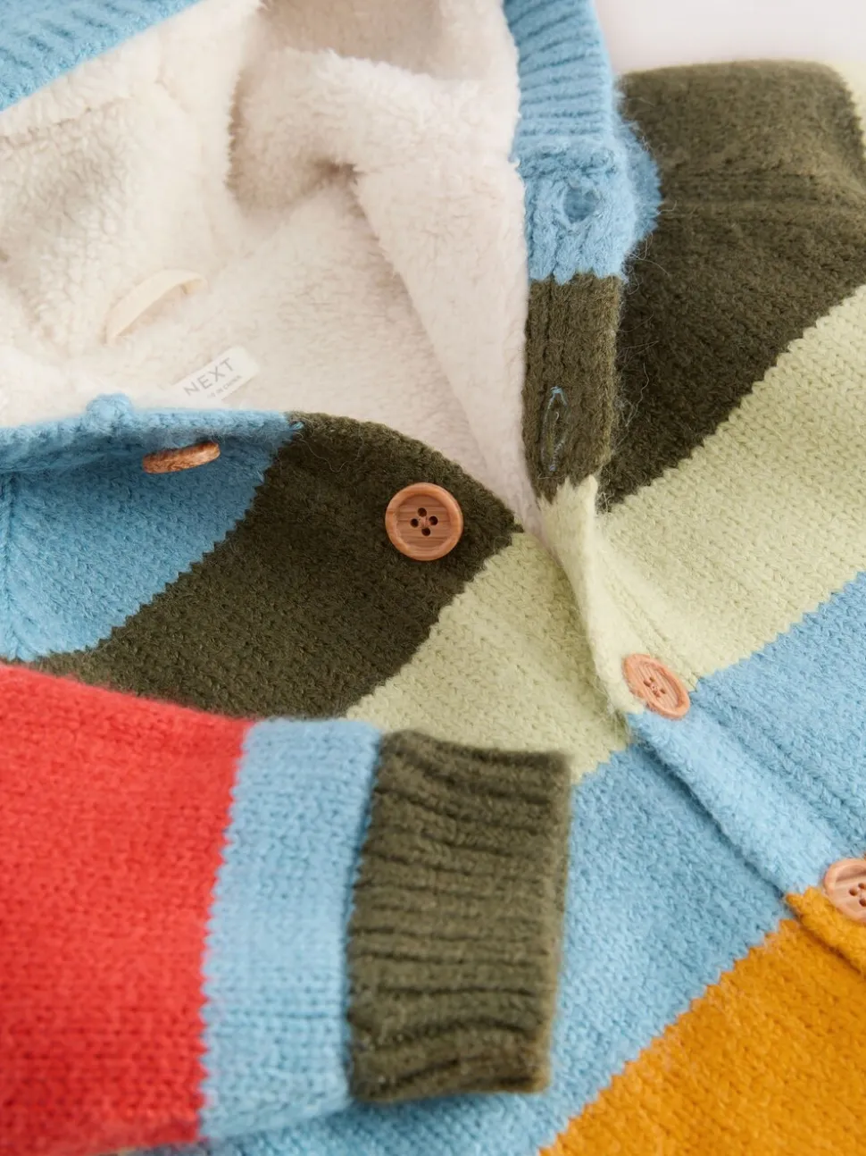 Felgekleurde strepen - Vest met figuurtjes (3mnd-7jr)