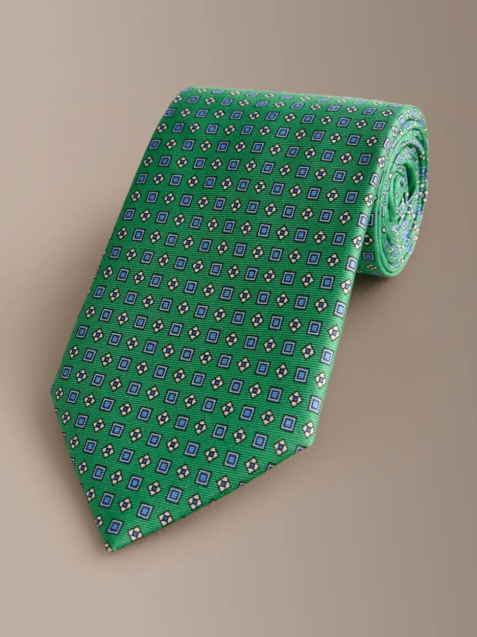 Felgroen - Signature Silk Italian Geometric Tie