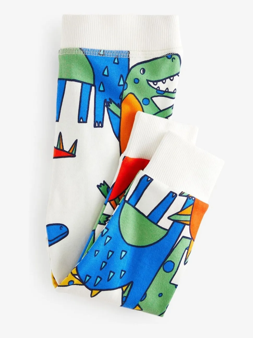 Felkleurig met dinosaurusprint - Verpakking van 3 knusse pyjama's (9 mnd-10 jr)