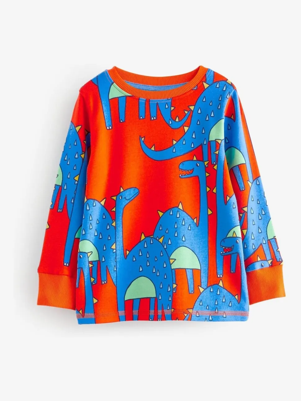 Felkleurig met dinosaurusprint - Verpakking van 3 knusse pyjama's (9 mnd-10 jr)