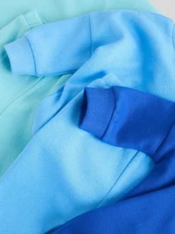 Felle blauwtinten - Baby Sweatshirt en Joggingbroeken Set 6 stuks (0mnd-3jaar)