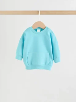 Felle blauwtinten - Baby Sweatshirt en Joggingbroeken Set 6 stuks (0mnd-3jaar)