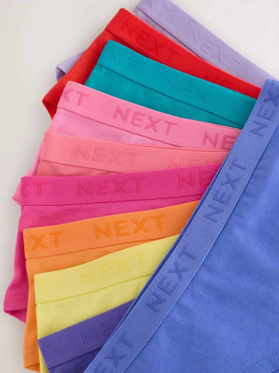 Felle regenboogkleuren - Verpakking van 10 hipsteronderbroeken (2-16 jr)
