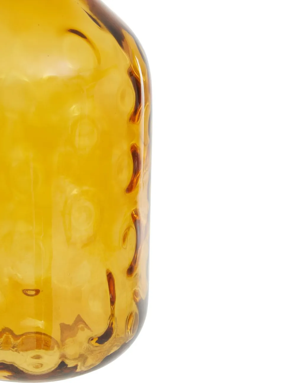 Fifty Five South Huda Tall Glass Bottle Vase
