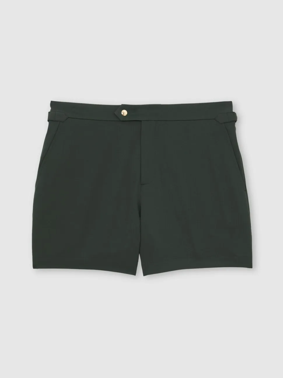 Flessengroen - Reiss Sun Side-Adjuster Swim Shorts