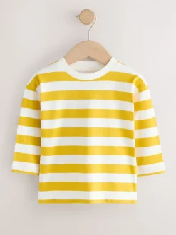 Fleurig met dierenprint - Set van 5 T-shirts met lange mouwen (3 mnd-7 jr)