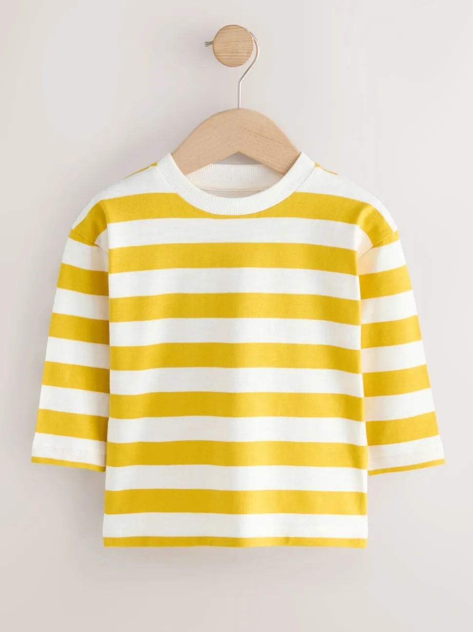 Fleurig met dierenprint - Set van 5 T-shirts met lange mouwen (3 mnd-7 jr)