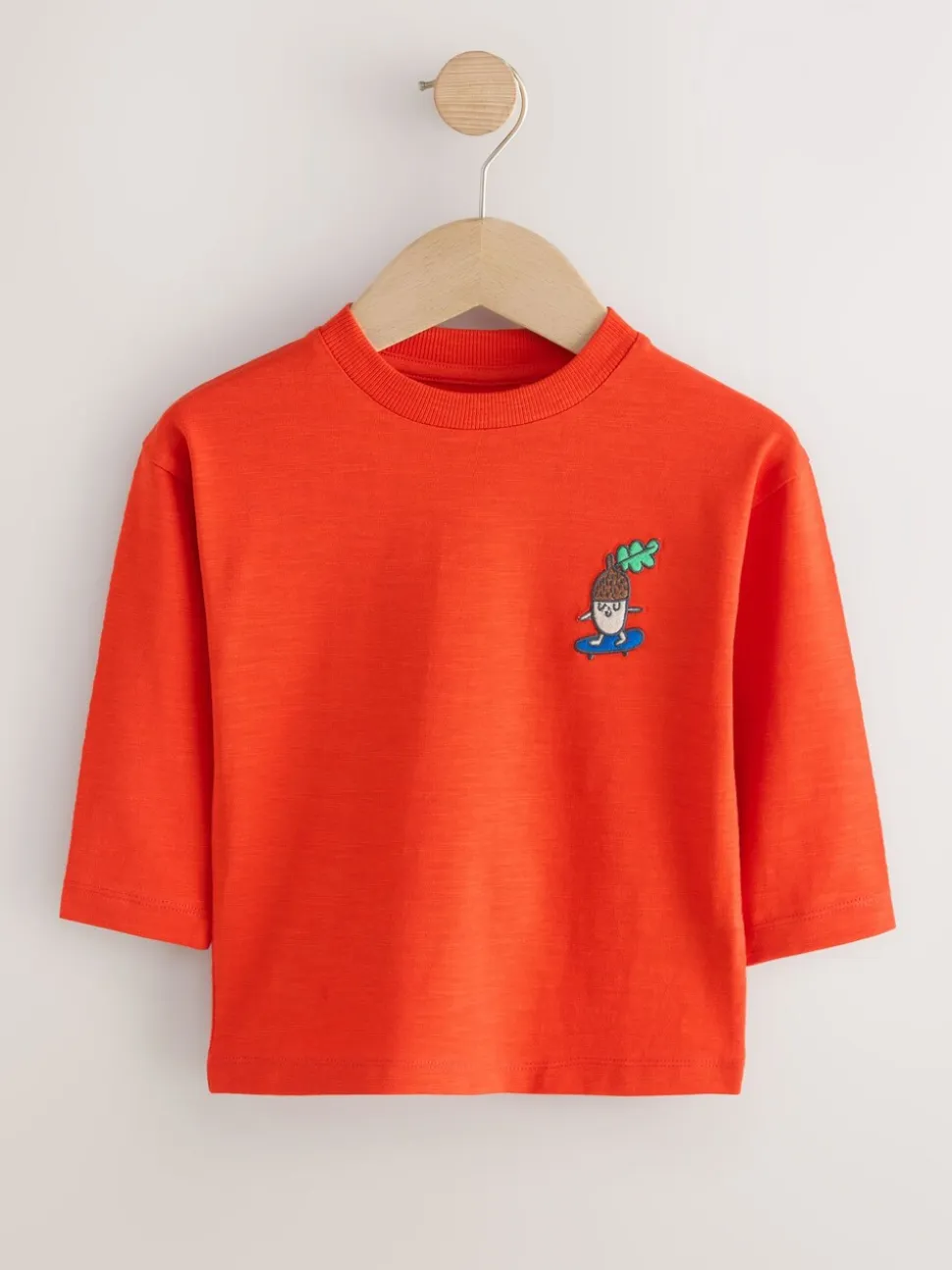 Fleurig met dierenprint - Set van 5 T-shirts met lange mouwen (3 mnd-7 jr)