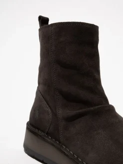 Fly London Grey Diesel Boots