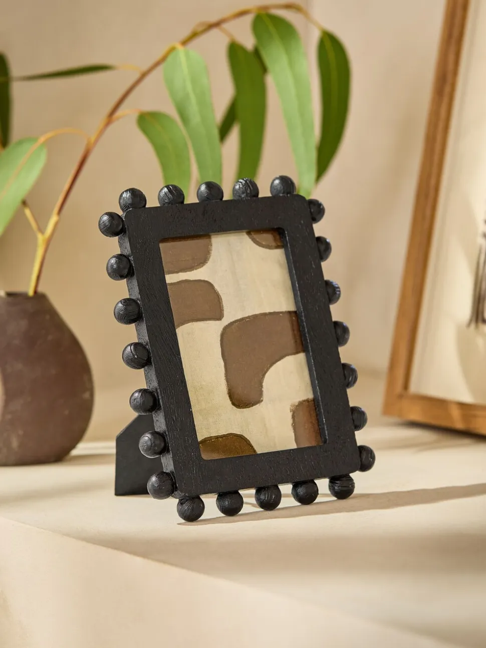 Fotolijst met getextureerde bobbin