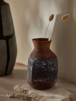 French Connection Rust Effect Vase
