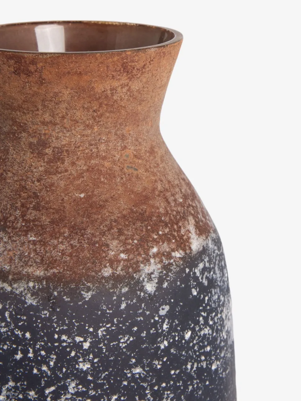 French Connection Rust Effect Vase