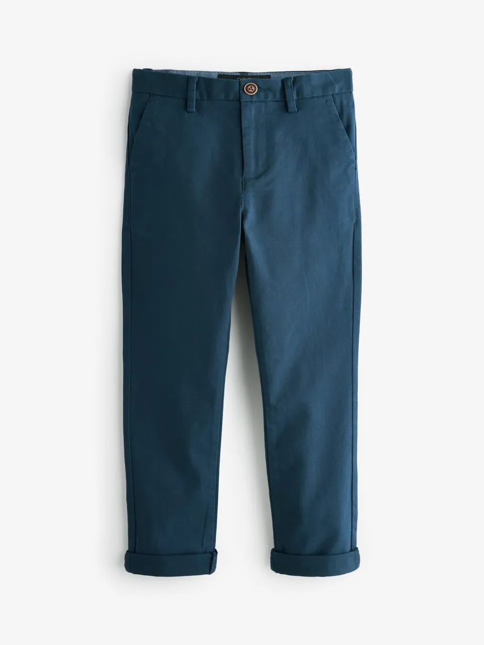 French marineblauw - Stretchy chino's (3-17jr)