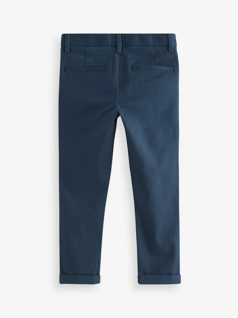French marineblauw - Stretchy chino's (3-17jr)