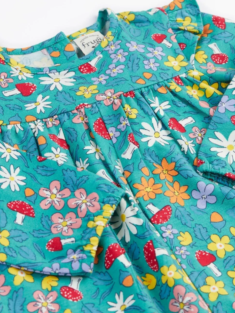Frugi Groen Wren Speelpakje