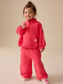 Fuchsia-roze - Sweatjoggingbroek (3 mnd-7 jr)