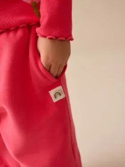 Fuchsia-roze - Sweatjoggingbroek (3 mnd-7 jr)