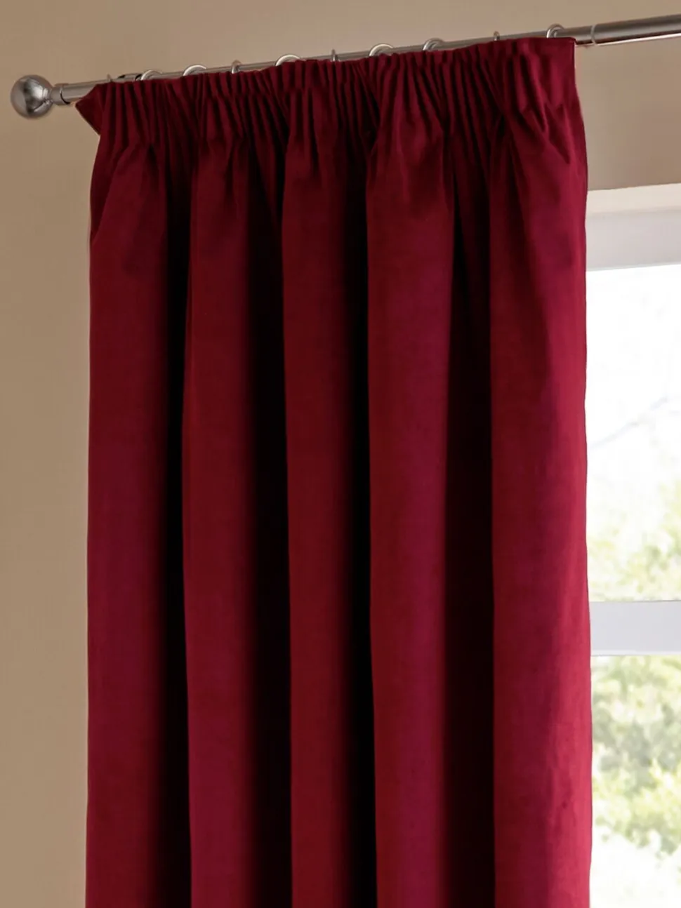 Furn The Ultimate Velvet 100 Blackout Thermal Pencil Pleat Curtains