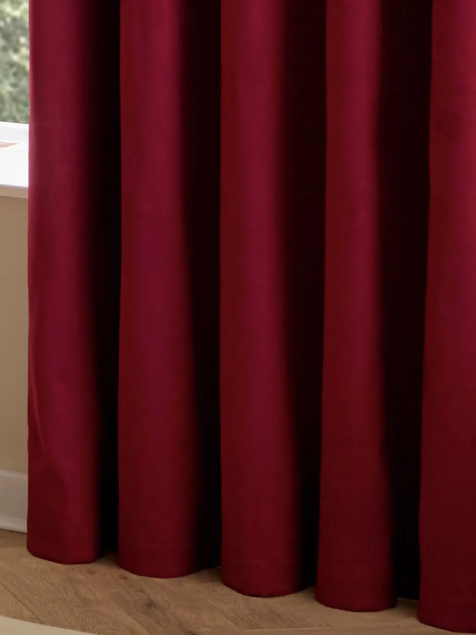 Furn The Ultimate Velvet 100 Blackout Thermal Pencil Pleat Curtains