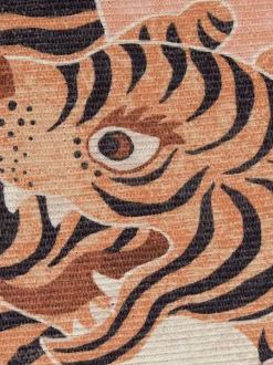 furn. Tibetan Tiger Animal Washable Outdoor/Indoor Rug