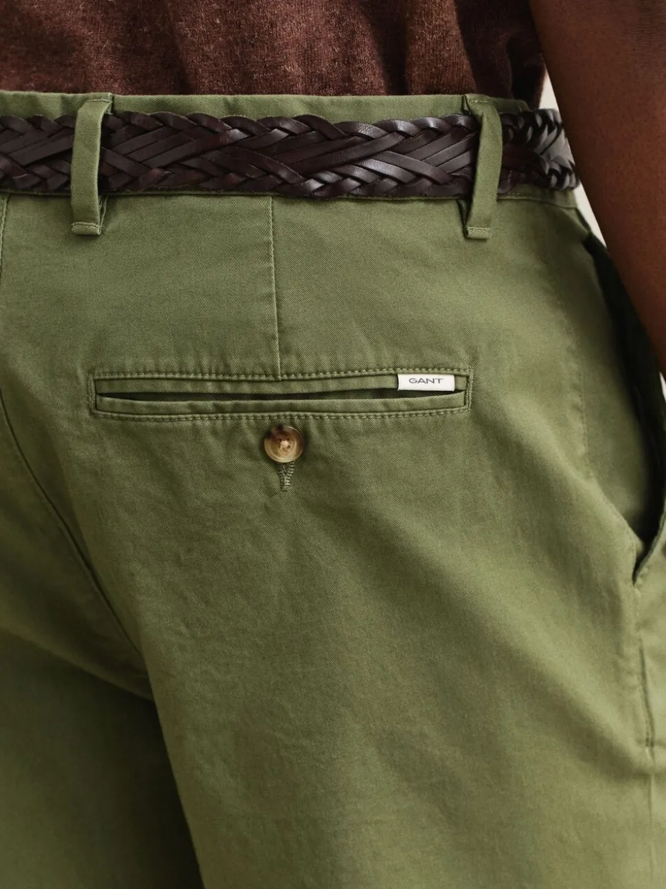 GANT Regular Fit Classic Stretch Chino Trousers