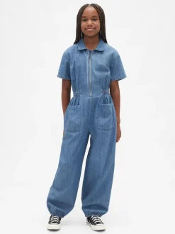 Gap denim jogger jumpsuit (4-13jr)