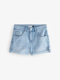 Gebleekt - Denim jongensshort
