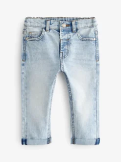 Gebleekte denim - Comfortabele jeans met stretch (3 mnd-7 jr)
