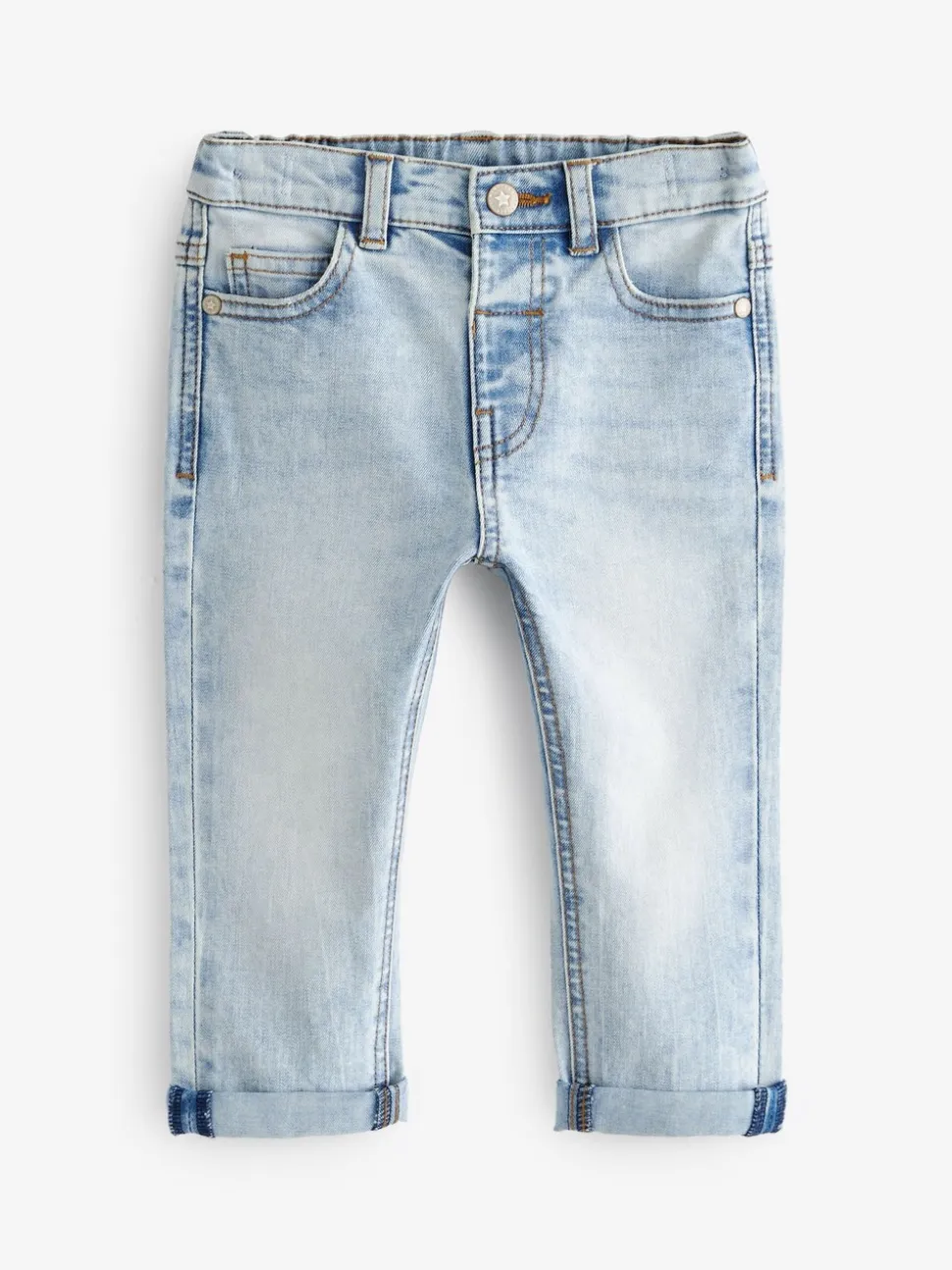 Gebleekte denim - Comfortabele jeans met stretch (3 mnd-7 jr)