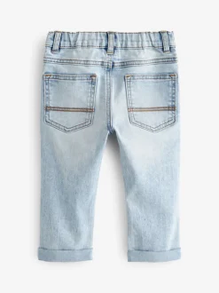 Gebleekte denim - Comfortabele jeans met stretch (3 mnd-7 jr)
