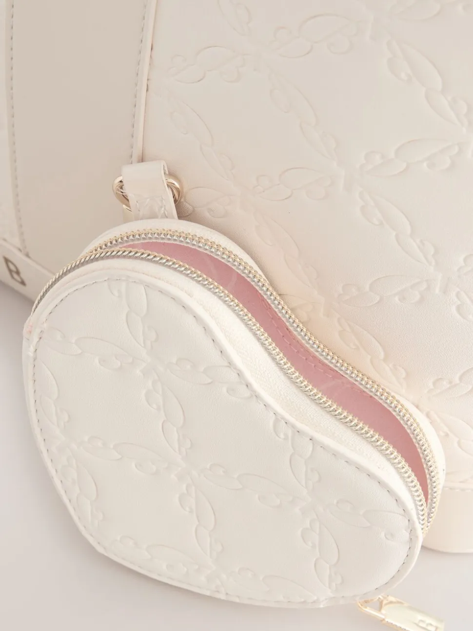 Gebroken wit - Baker by Ted Baker Embossed PU Tote Bag