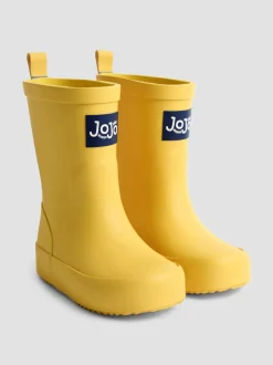 Geel - JoJo Maman Bébé Plain Wellies