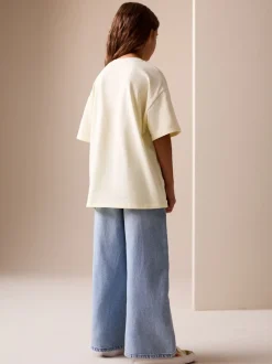 Geel - Nirvana Oversized Graphic T-Shirt (3-16yrs)