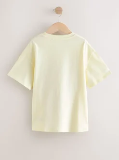 Geel - Nirvana Oversized Graphic T-Shirt (3-16yrs)